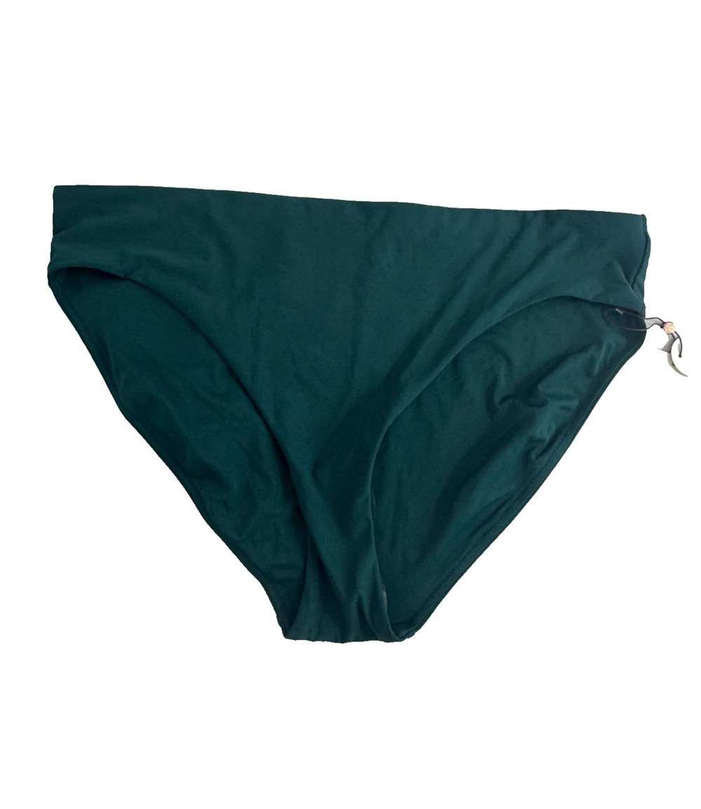 CALIA Women's Core Mid Rise Bikini Bottom Swim Bottom Size XL Sea Green NWT